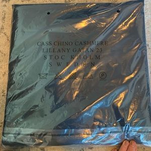 Sky cashmere scarf - pashmina - brand new